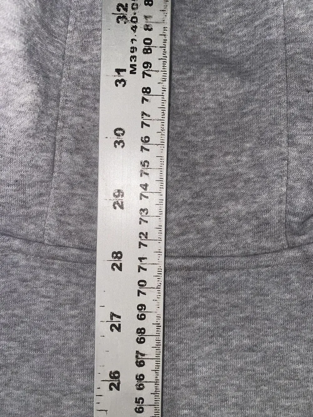 Adidas Hoodie Mens Large Gray Black Colorblock Logo Fleece Pullover Sweatshirt